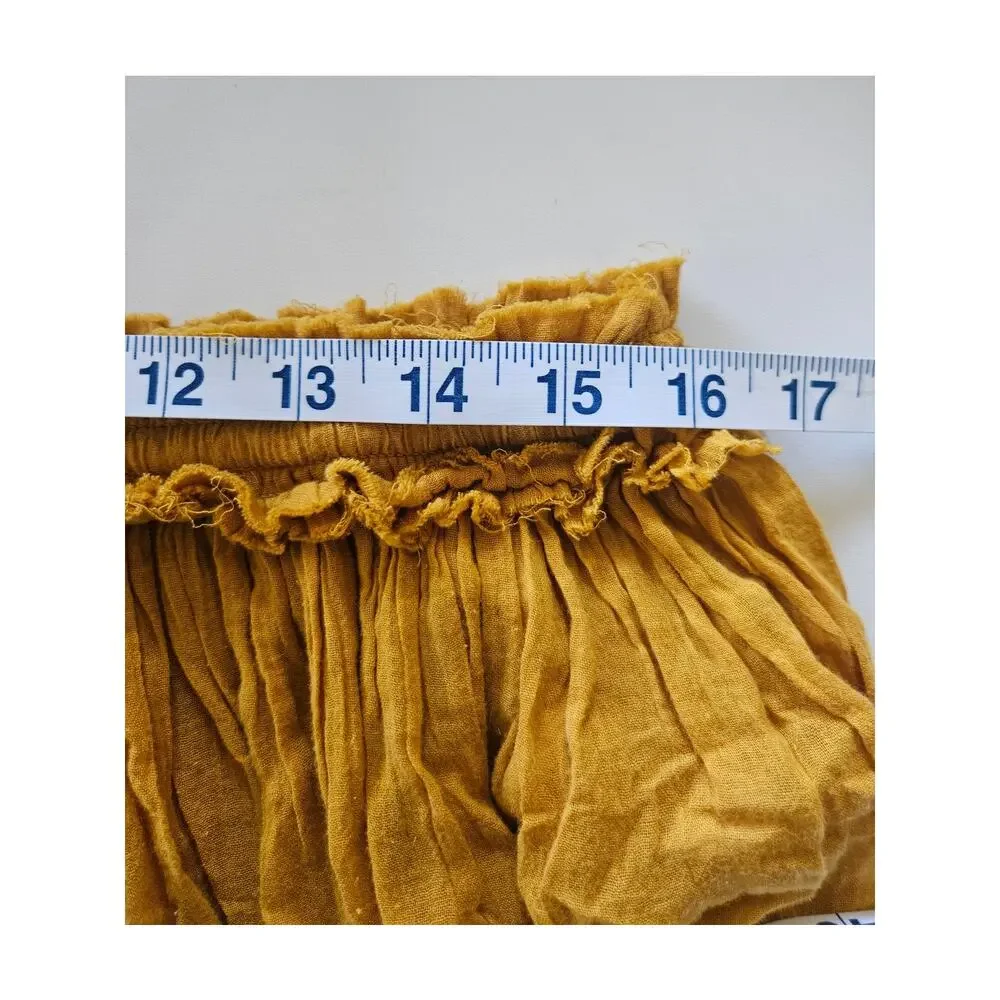 Free People Festival Crinkle Mesh Detail Mini Skirt, Size L - Picture 9 of 10